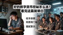 好的数字货币挖矿怎么选?看完这篇就明白