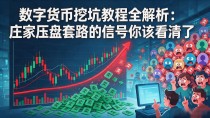 数字货币挖坑教程全解析:庄家压盘套路的信号你该看清了