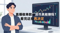 直播做单数字货币真能赚钱?看完这些再决定