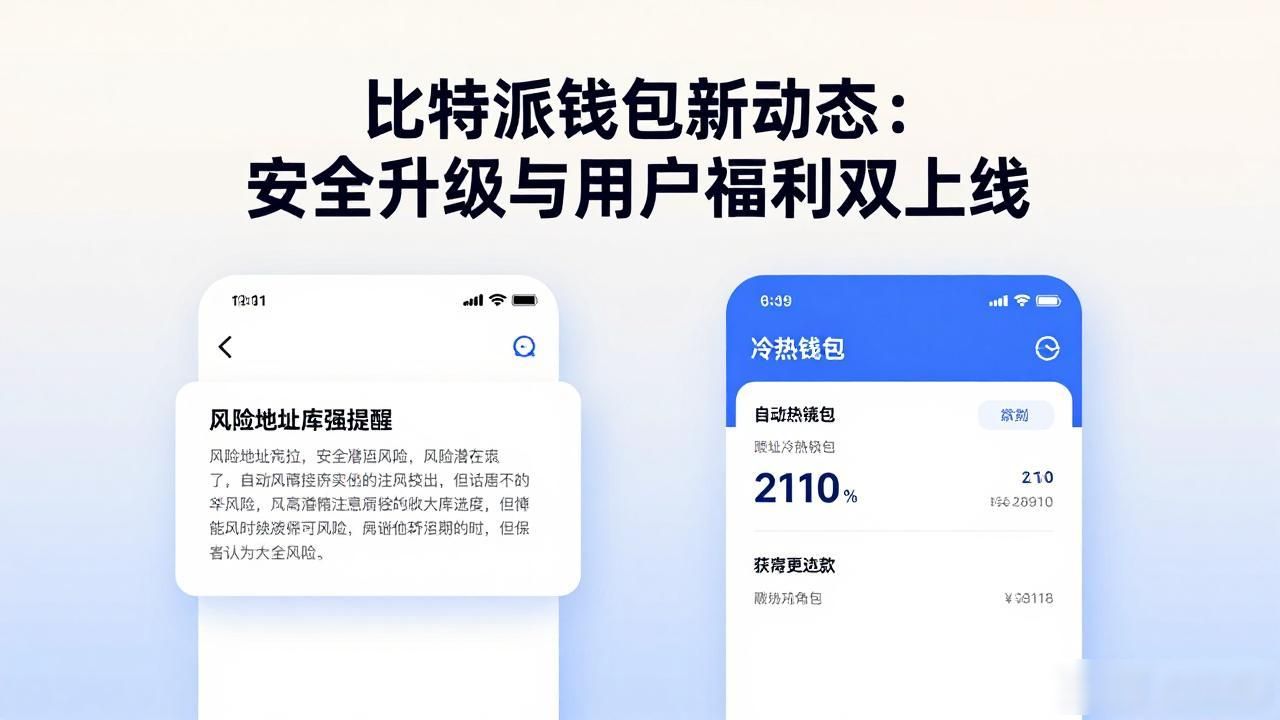 比特派钱包新动态:安全升级与用户福利双上线