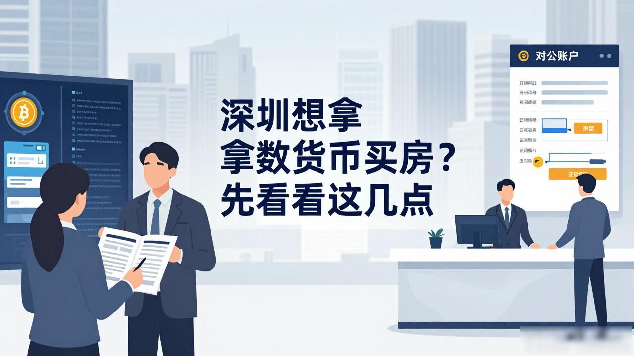 深圳想拿数字货币买房?先看清这几点