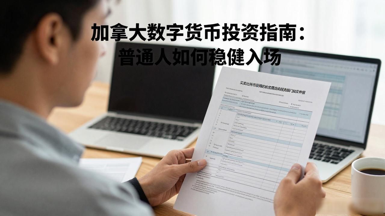 加拿大数字货币投资指南:普通人如何稳健入场