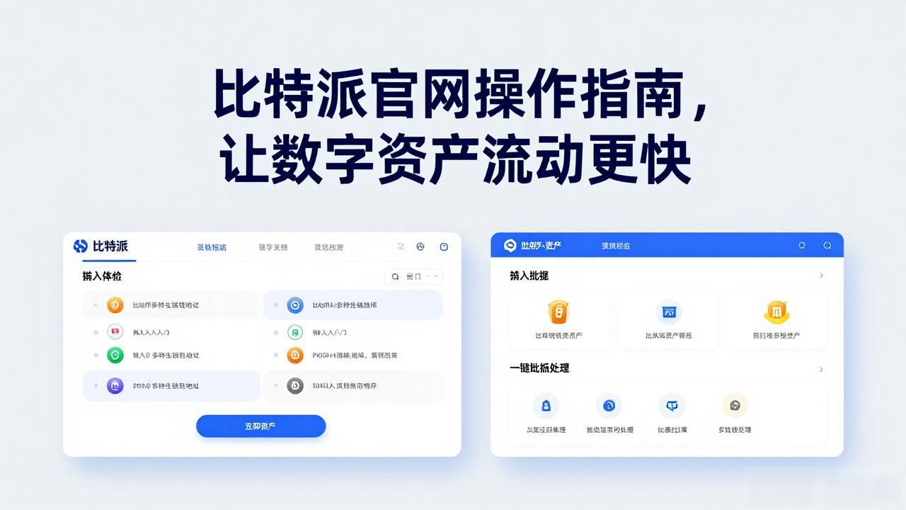 比特派官网操作指南,让数字资产流动更快
