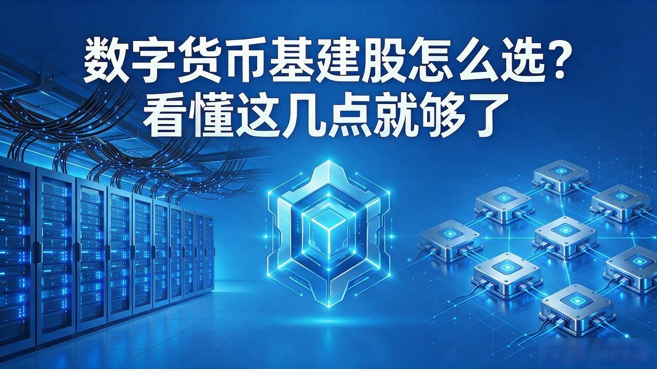 数字货币基建股怎么选?看懂这几点就够了