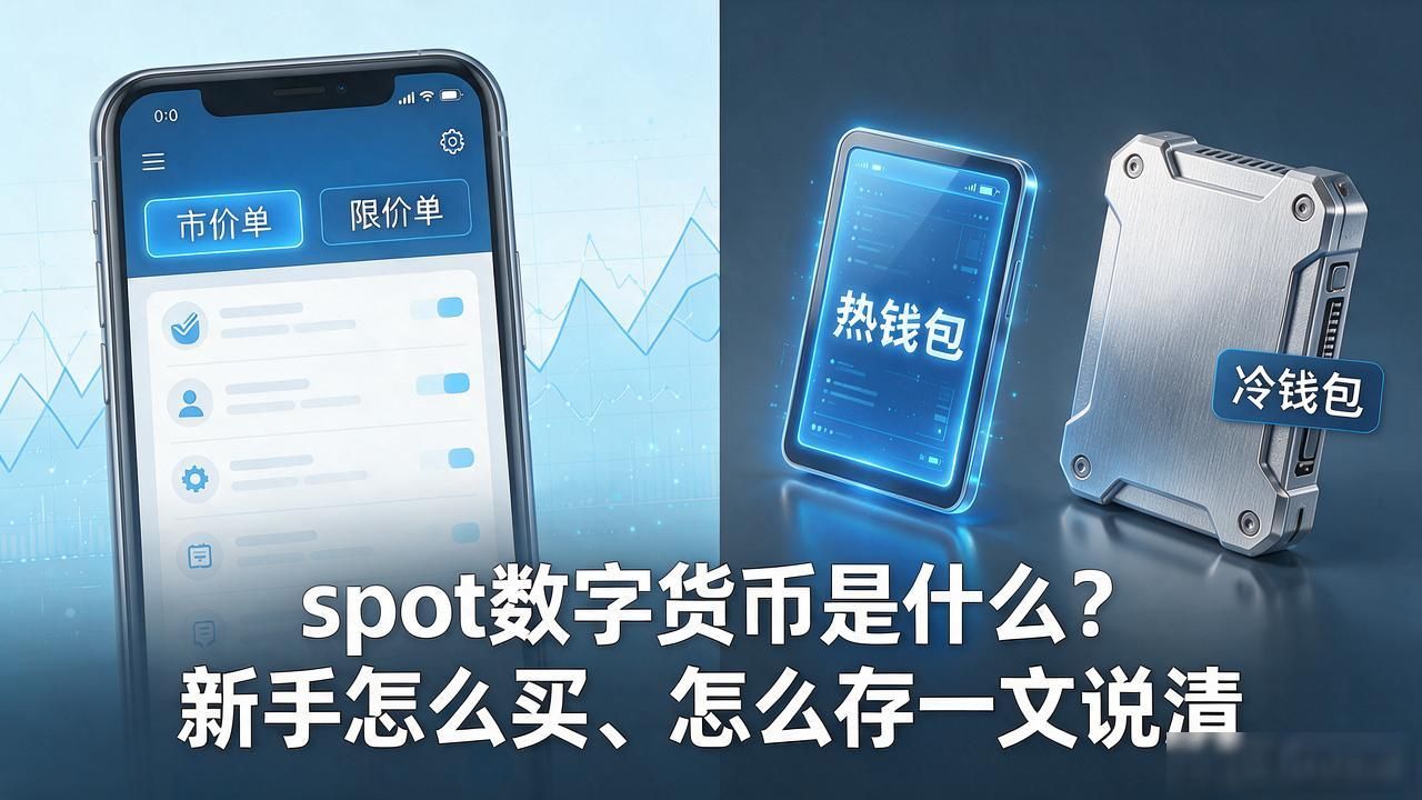 spot数字货币是什么?新手怎么买、怎么存一文说清