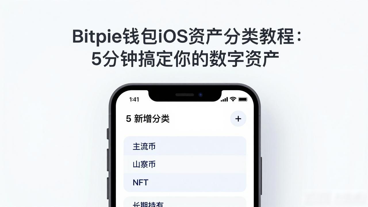 Bitpie钱包iOS资产分类教程:5分钟搞定你的数字资产