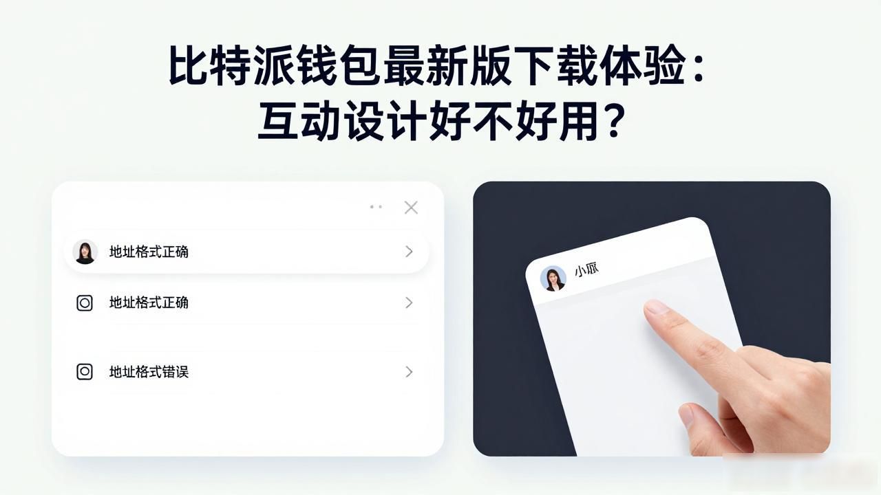 比特派钱包最新版下载体验:互动设计好不好用?