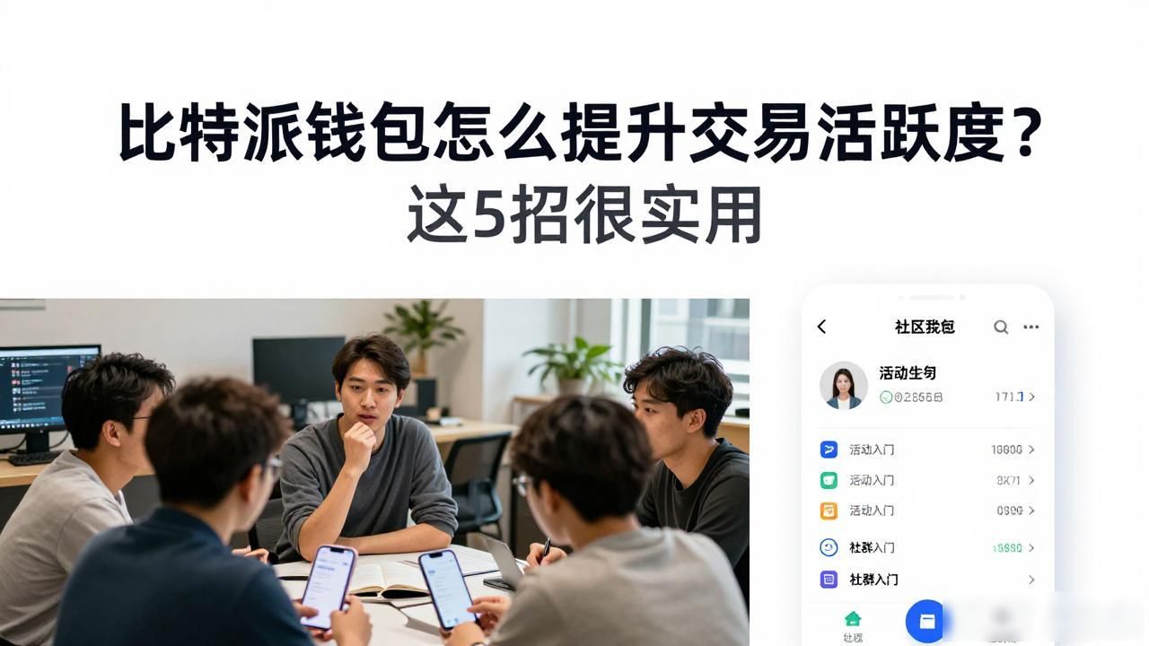 比特派钱包怎么提升交易活跃度?这5招很实用