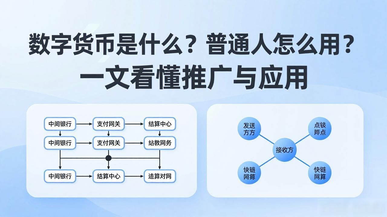 数字货币是什么?普通人怎么用?一文看懂推广与应用
