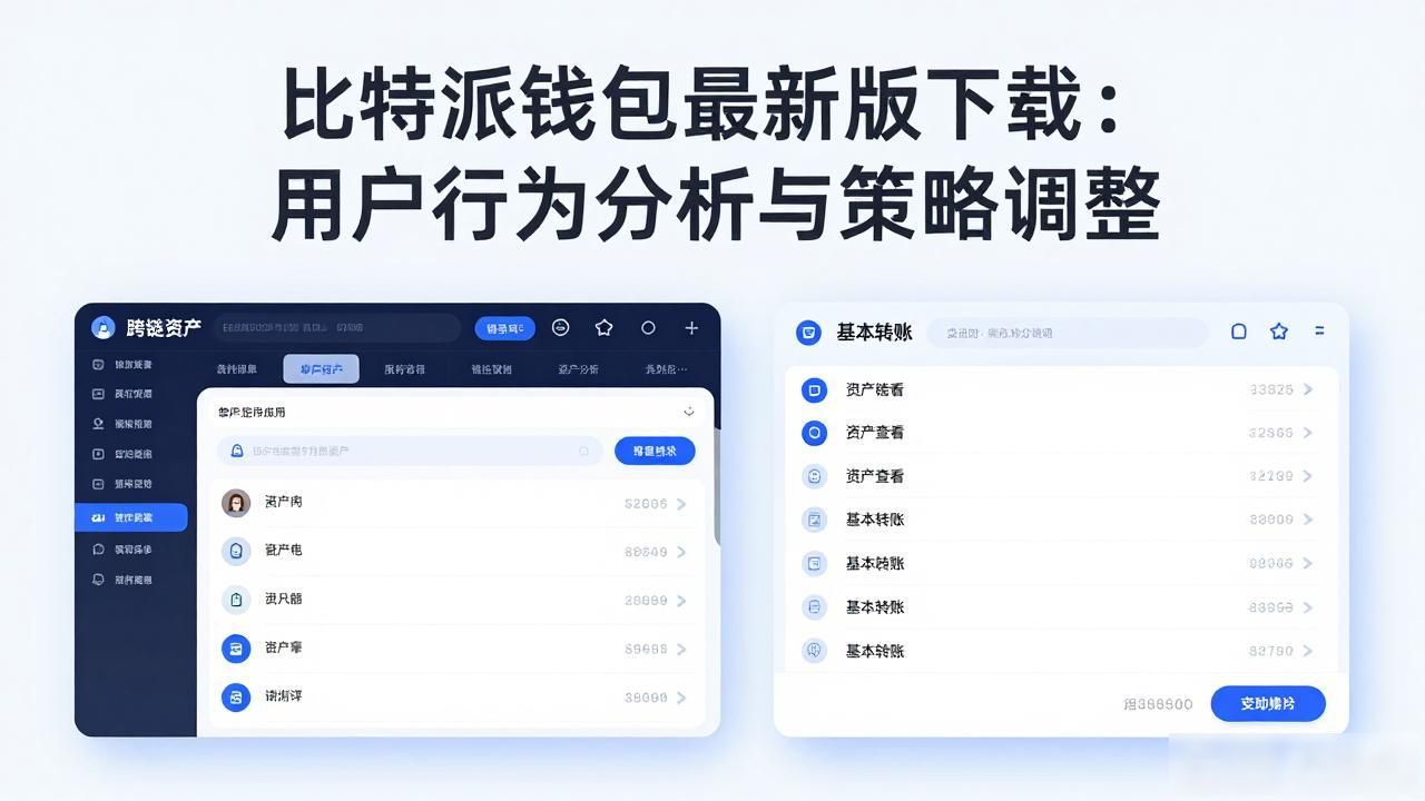 比特派钱包最新版下载:用户行为分析与策略调整