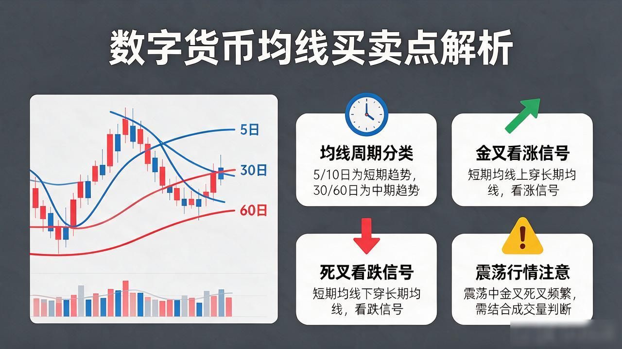 数字货币均线怎么看?一文讲清买卖点