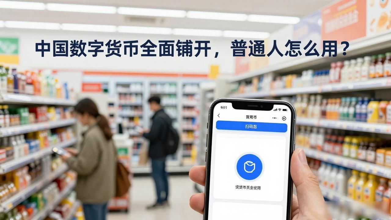 中国数字货币全面铺开,普通人怎么用?
