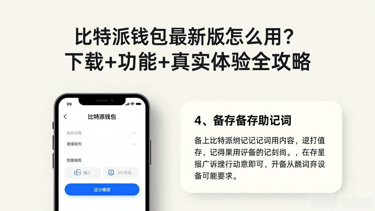 比特派钱包最新版怎么用?下载+功能+真实体验全攻略