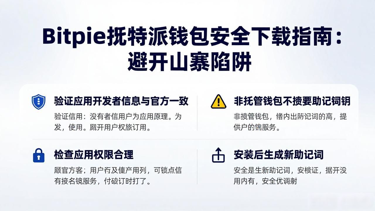 Bitpie比特派钱包安全下载指南:避开山寨陷阱