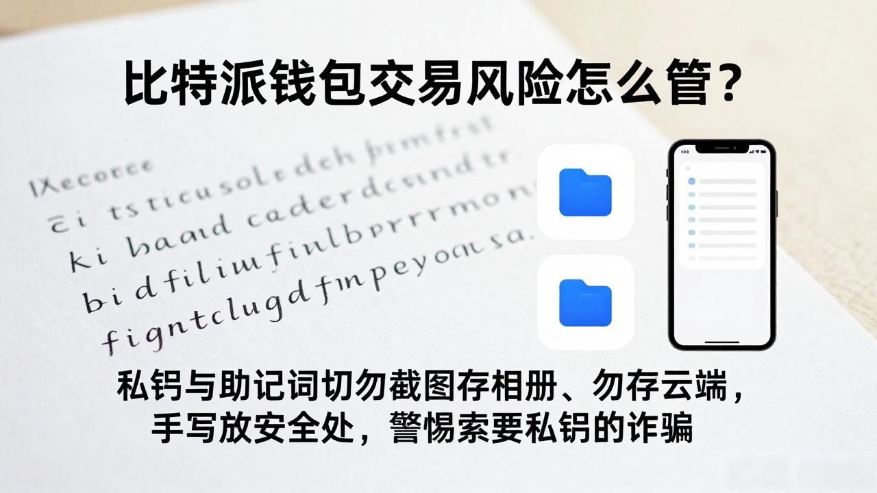 比特派钱包交易风险怎么管?