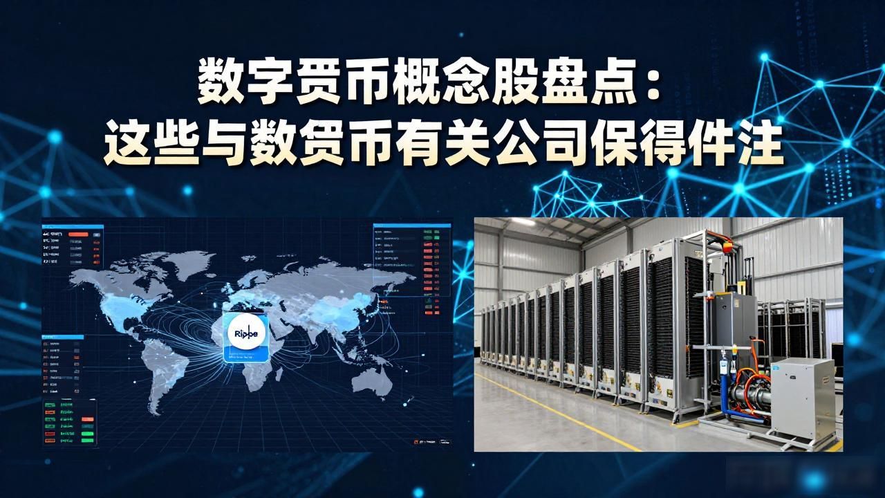 数字货币概念股盘点:这些与数字货币有关公司值得关注