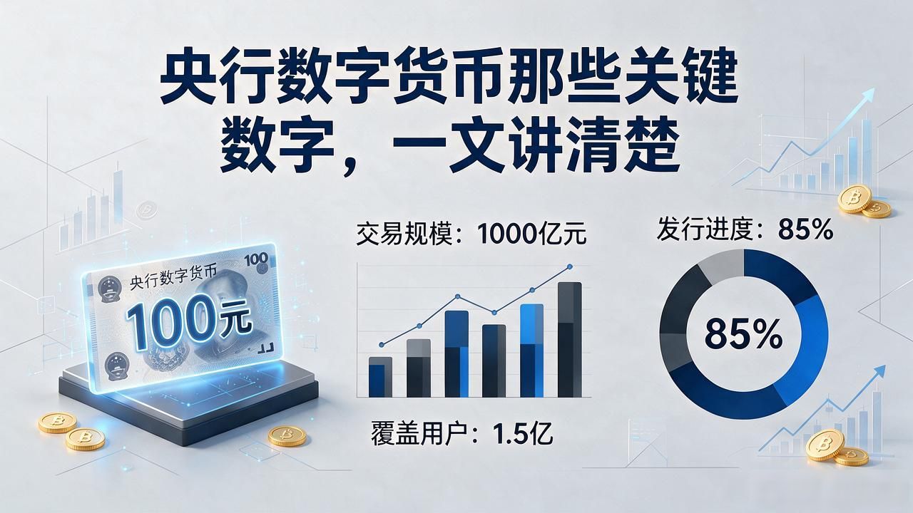 央行数字货币那些关键数字,一文讲清楚