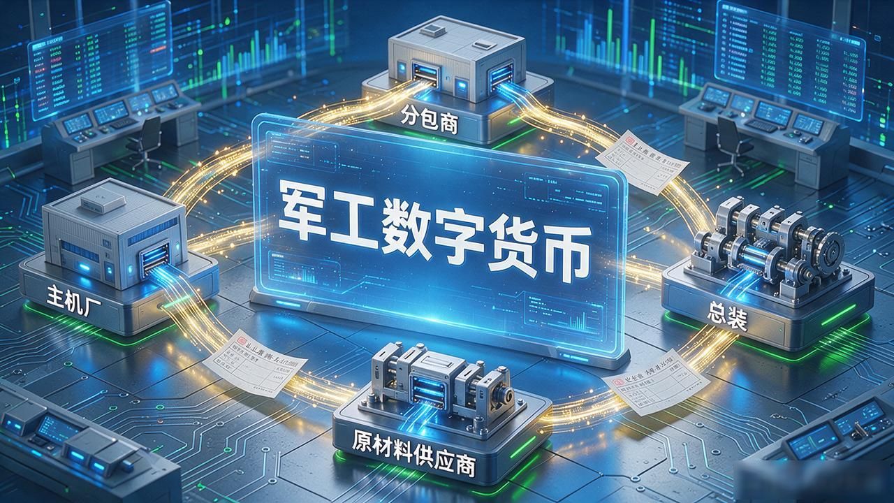军工数字货币到底有哪些?做了十年军工信息化,给你捋明白