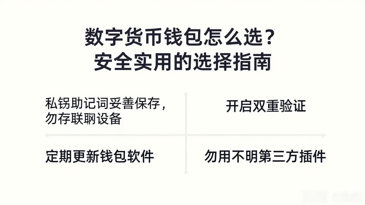 数字货币钱包怎么选?安全实用的选择指南