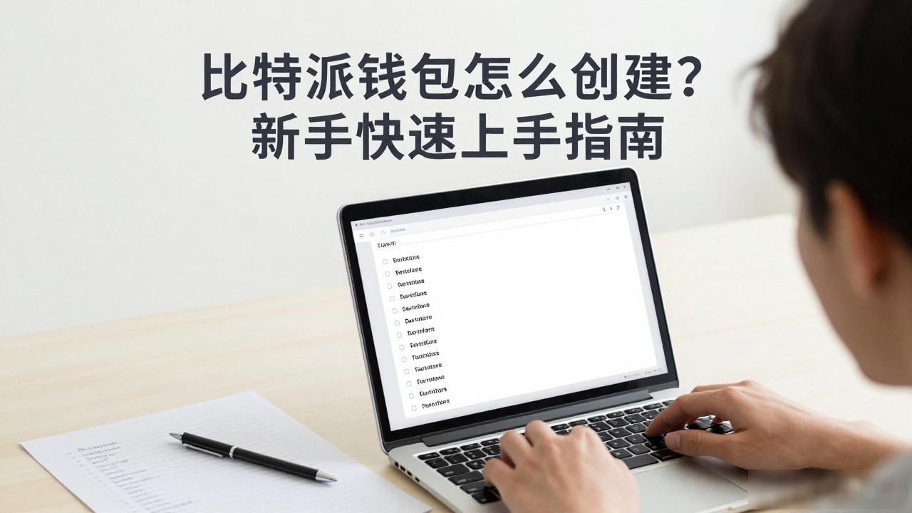 比特派钱包怎么创建?新手快速上手指南