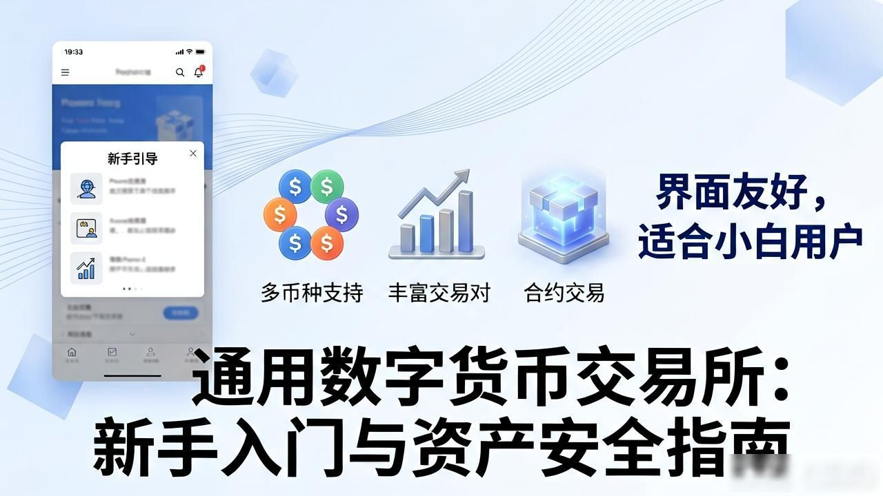 通用数字货币交易所:新手入门与资产安全指南