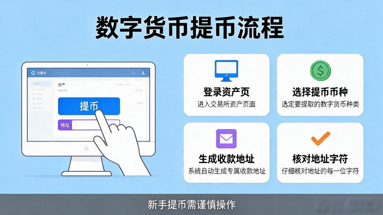 数字货币提币地址是什么?新手提币超全指南