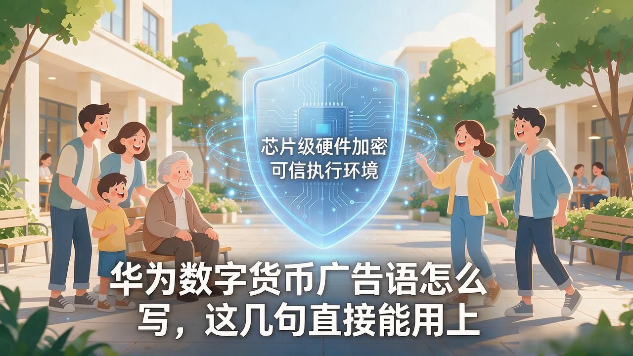 华为数字货币广告语怎么写,这几句直接能用上