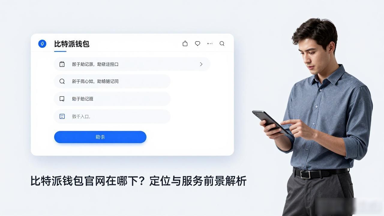 比特派钱包官网在哪下?定位与服务前景解析