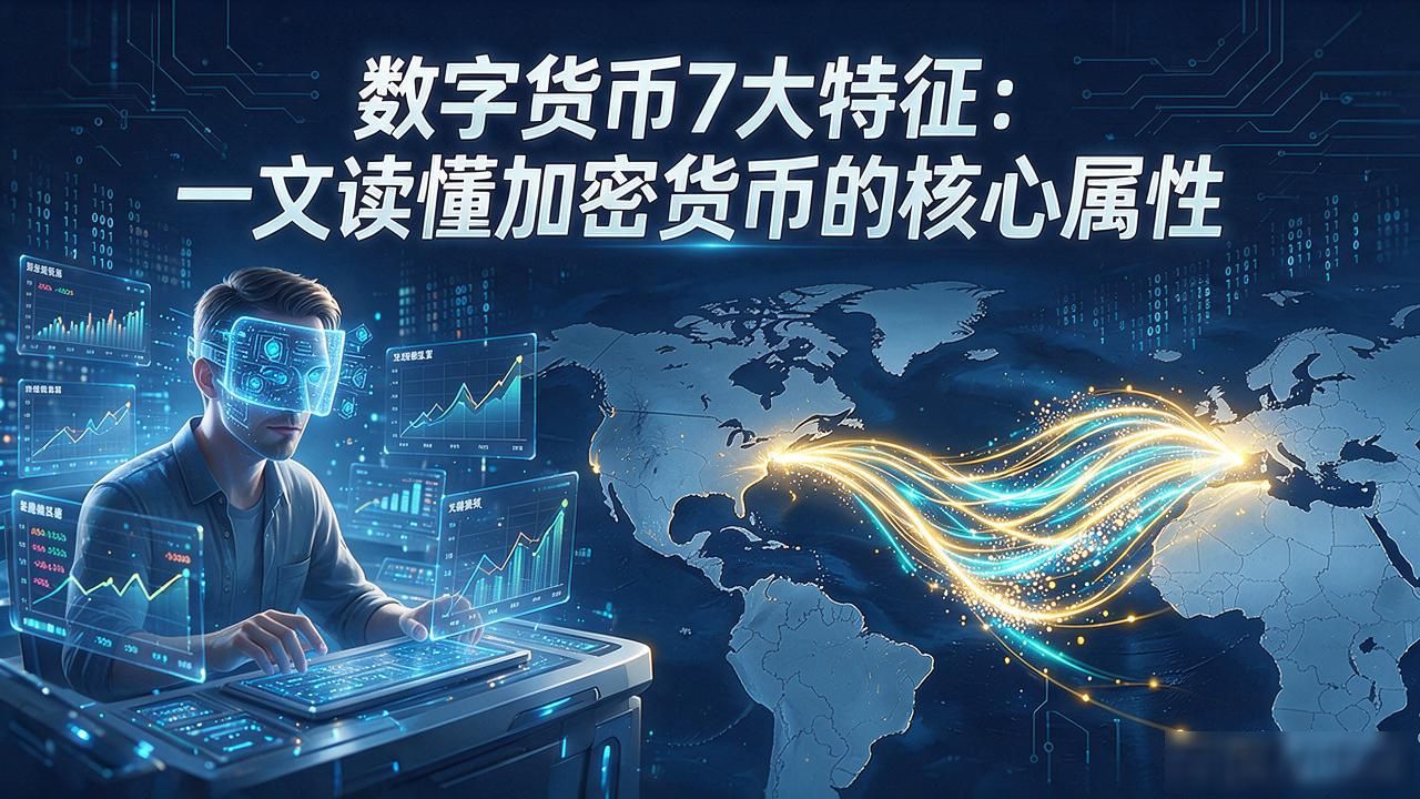 数字货币7大特征:一文读懂加密货币的核心属性