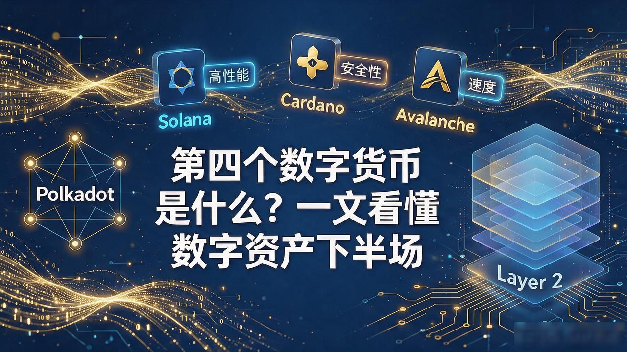 第四个数字货币是什么?一文看懂数字资产下半场