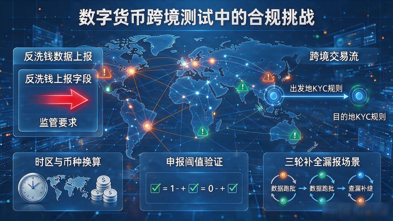 数字货币跨境测试全流程:环境、合规、性能,哪个环节最容易翻车