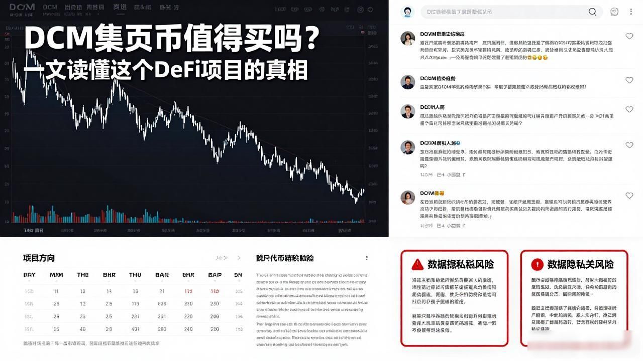 DCM数字货币值得买吗?一文读懂这个DeFi项目的真相