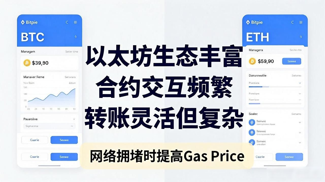 比特币与以太坊在Bitpie钱包里的对比和管理指南