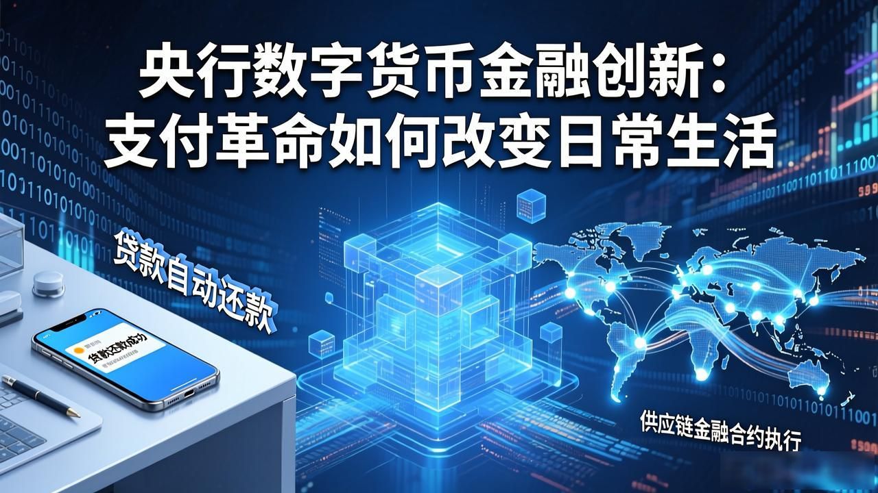 央行数字货币金融创新:支付革命如何改变日常生活