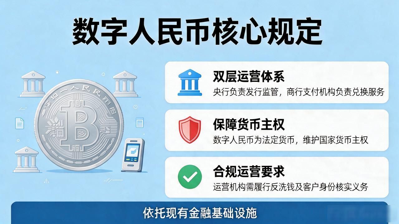 数字人民币来了,这些规定你必须清楚