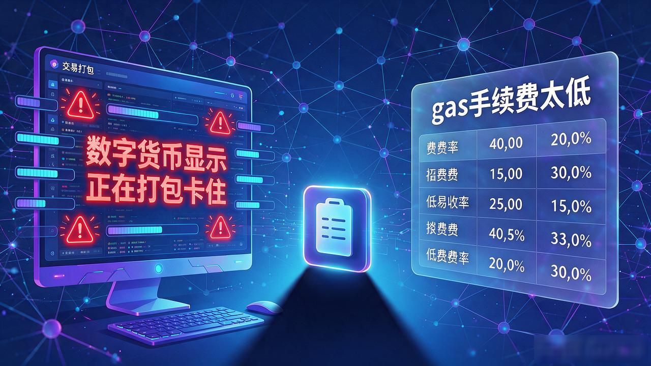 数字货币显示正在打包卡住了?常见原因和快速解决办法全在这