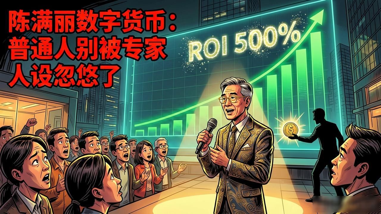 陈满丽数字货币:普通人别被"专家"人设忽悠了