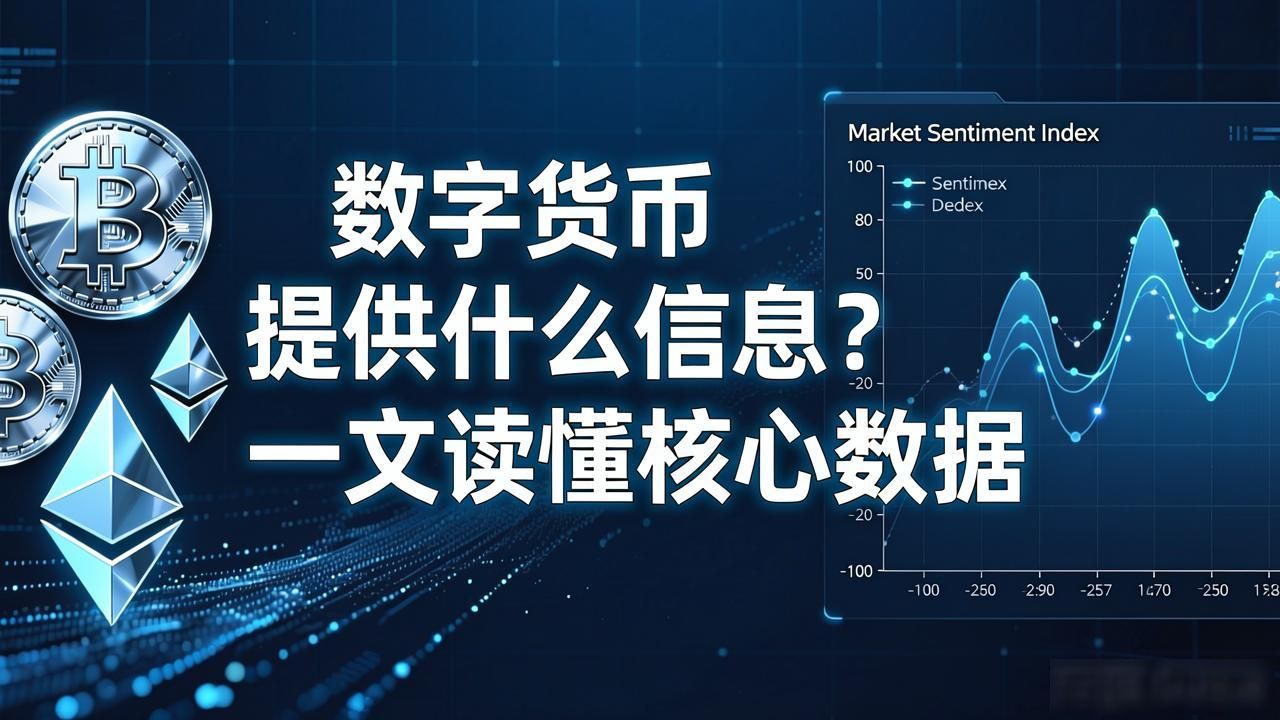 数字货币提供什么信息?一文读懂核心数据