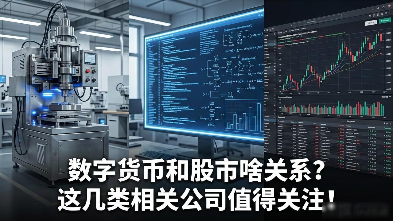 数字货币和股市啥关系?这几类相关公司值得关注