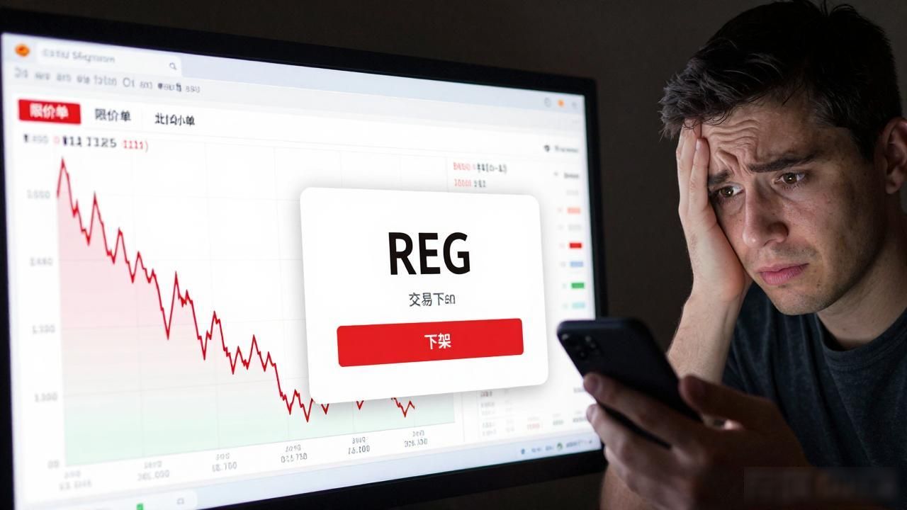 数字货币REG突然下架了,手里的币还能不能卖?掏心窝子说几句