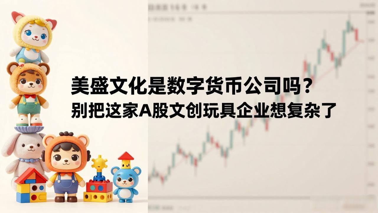 美盛文化是数字货币公司吗?别把这家A股文创玩具企业想复杂了
