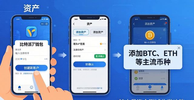 比特派钱包新账户注册步骤，三步轻松搞定
