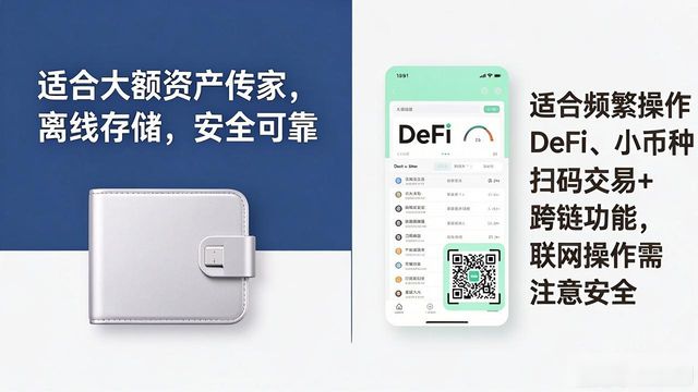 冷钱包和比特派钱包到底有啥区别