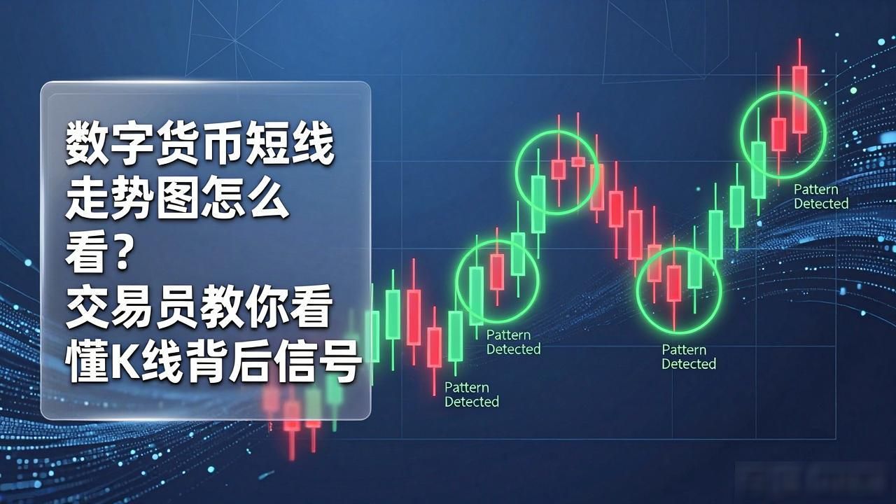 数字货币短线走势图怎么看?交易员教你看懂K线背后信号