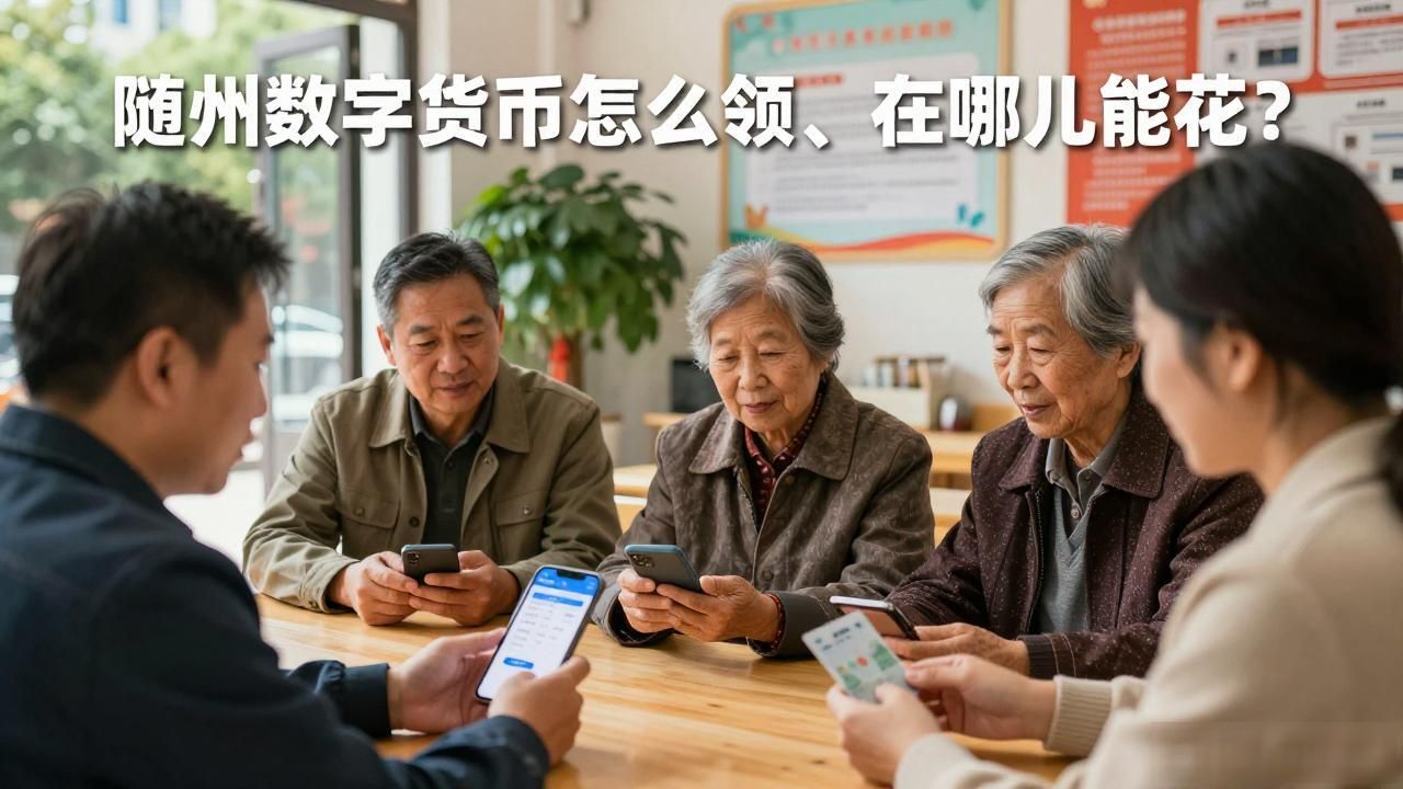 随州数字货币怎么领、在哪儿能花?本地人把整个流程给你掰扯清楚