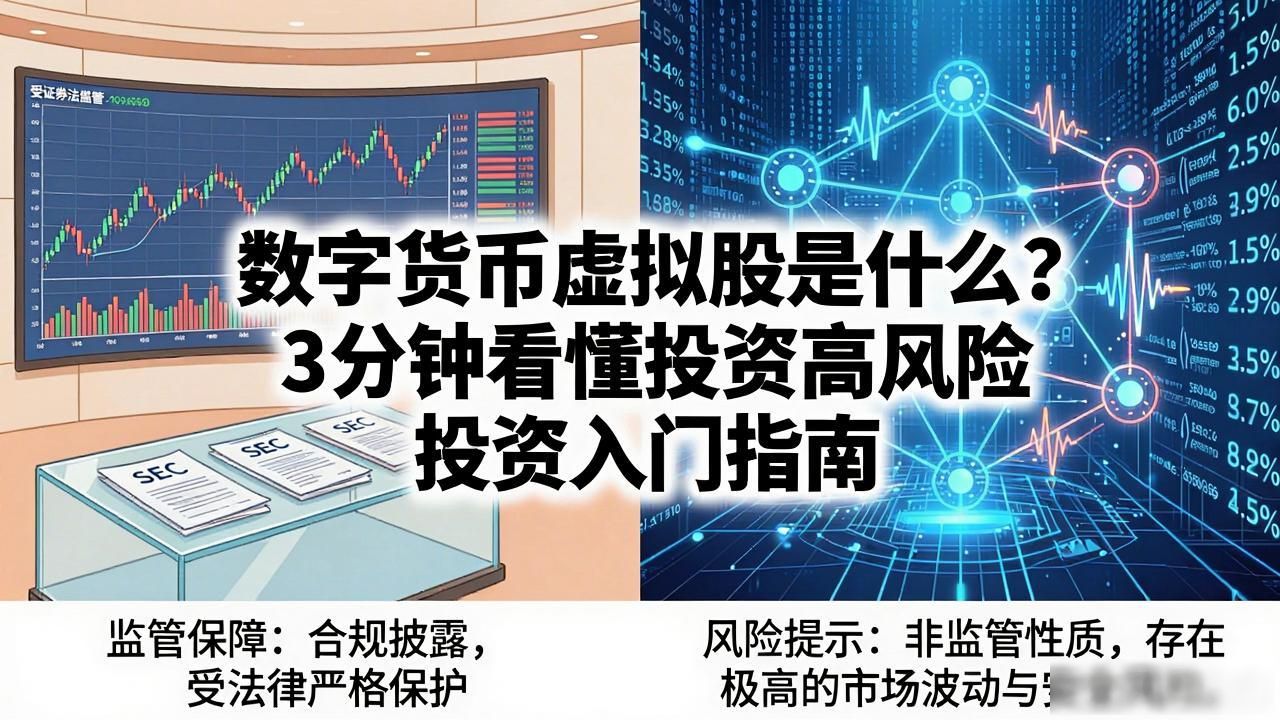 数字货币虚拟股是什么?3分钟看懂投资入门指南