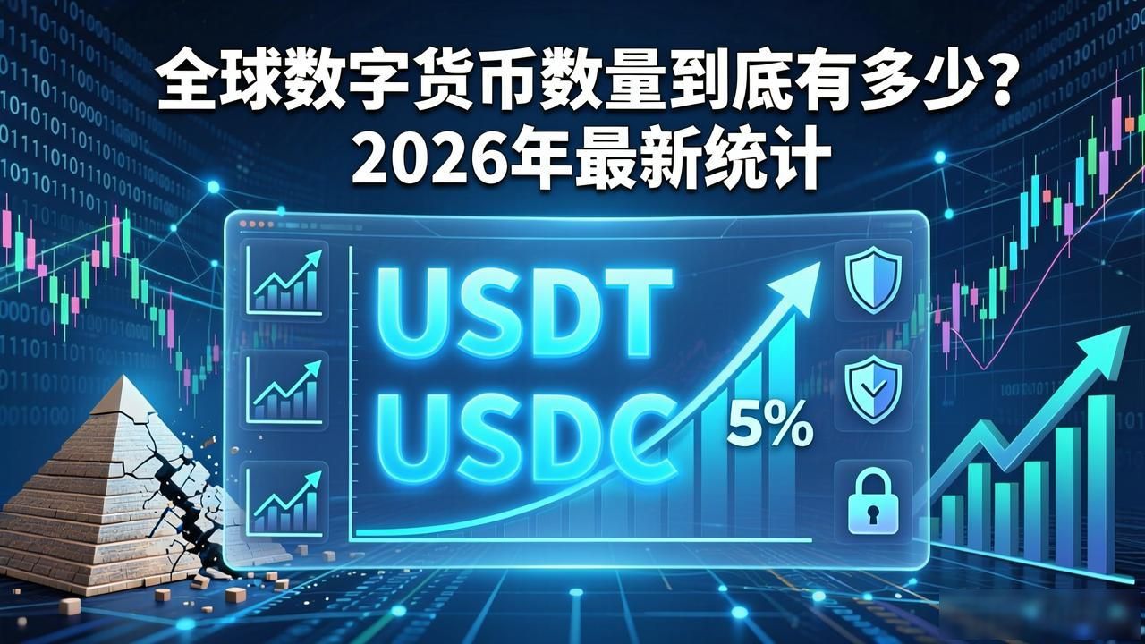 全球数字货币数量到底有多少?2026年最新统计