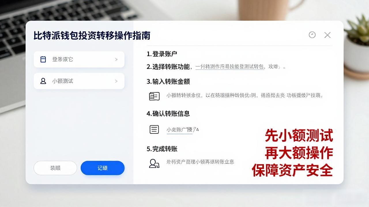 比特派钱包投资转移操作指南