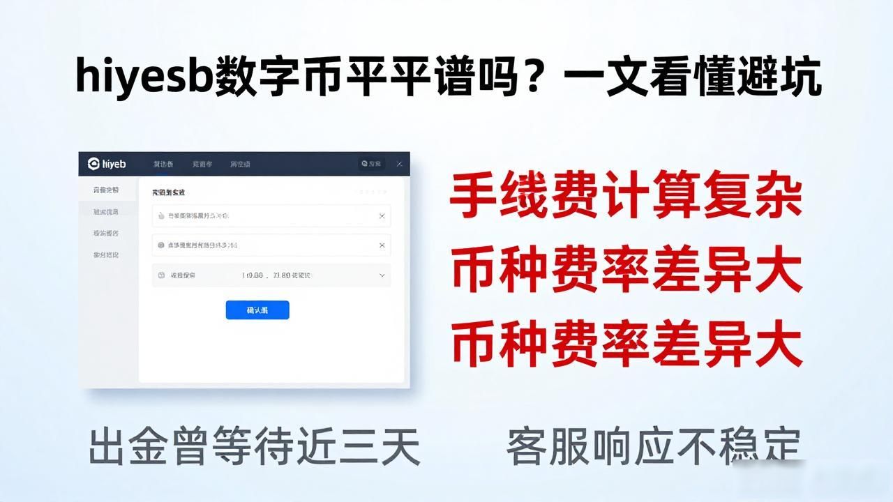 hiyesb数字货币交易平台靠谱吗?一文看懂避坑