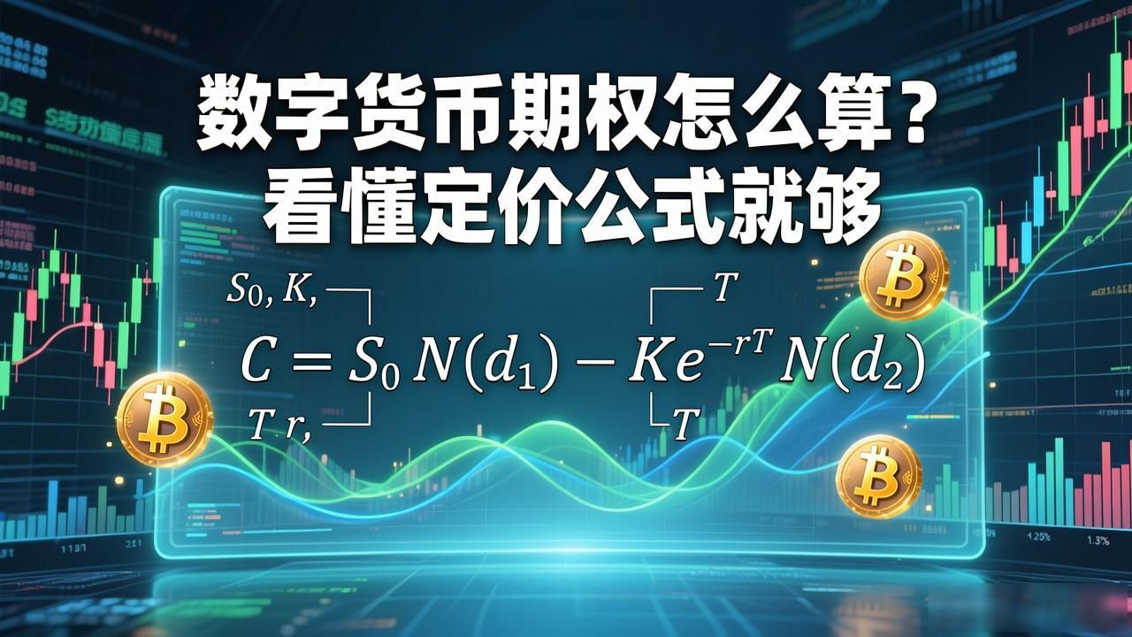 数字货币期权怎么算?看懂定价公式就够
